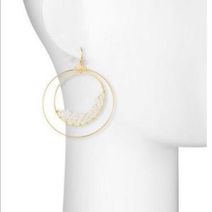 Panacea Cache Jewelry - Double Hoop Drop Earrings Panacea Cache Jewelry - Double Hoop Drop Earrings